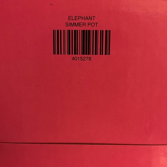 NEW Pink Zebra Elephant Simmer Pot Wax Melt Gray Roll Tide Mascot New In Box - Picture 5 of 6